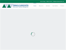 Tablet Screenshot of pinnacleassociates.com
